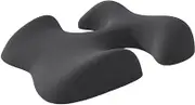 Neck Support Pillow, Ergonomic Memory Foam Pillow, Maternity, Breast Support, Beauty Salon Massage Table, Dark Gray