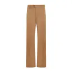 [Alexander Mcqueen] Alexander Mcqueen-Camel Camera Strap Chino Cotton Pants-Uomo 50 IT