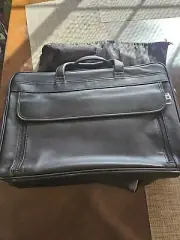 Masa Kawa Leather 15.6" Laptop Backpack for Men Convertible Briefcase Brown