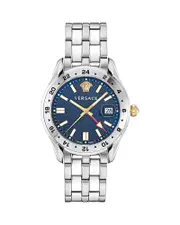 Versace Greca Time Gmt Watch, 41mm