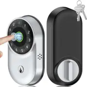 Smart Door Lock Keyless Entry Deadbolt Fingerprint Keypad Electronic Touch Code