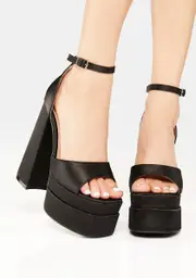 City Dreams Platform Heels