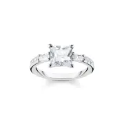 Thomas Sabo Ring white stones silver