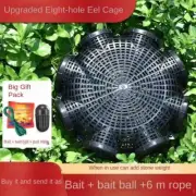 8-hole / 6-hole Fish Net Cage Fishnet Finless Eel Cage 2024 Fishing Pot