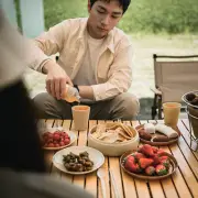 Outdoor Portable Dishware Set Foldable Picnic Tableware Set Camping Cutlery set