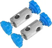 MUCKLILY 2pcs Clip C Clamp Lab Stand Clip Holder Holders Lab Stand Clamp Chain Pipe Desk Clamp Laboratory Lab Stand Holder Clamping Clamps for Woodwork Wrench Round Lab Reflector