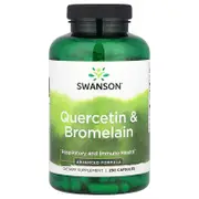 Swanson, Quercetin & Bromelain, 250 Capsules