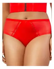 [Parfait] Shea Full Coverage High Waist Brief in Red