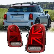 LED TailLights For MINI Cooper Countryman F60 2017-2020 Red Rear Animation lamps (for: Mini)