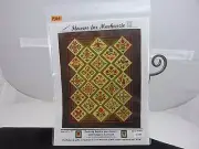 Lori Smith FLOWERS FOR MACKENZIE 63" x 77" Floral Applique Quilt Pattern NEW