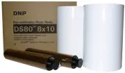DNP DS80 8x10" Media Kit (DS80PK810), 2 rolls of paper & ribbon per box,