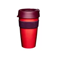 在飛比找PChome24h購物優惠-澳洲 KeepCup 隨身咖啡杯 L(454ml)- 紅翡