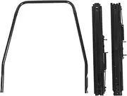 Universal Seat Slider Track Assembly Kit, High Hardness Cold Rolled Steel, Dual Locking Adjustable Seat Track for Car RV, Smooth Sliding Motion, Outstanding Replacement for Old Da