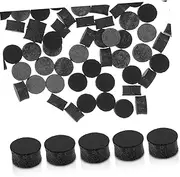 JOINPAYA 100pcs Guitar Fretboard Dots Acrylic Inlay Dots Round Fretboard Guitar Parts Easy Installation