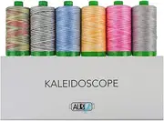 [Aurifil] Thread Set ''Kaleidoscope'' Collection - 6 Large (1094 Yards Each) 40wt Variegated Spools AC40KC6