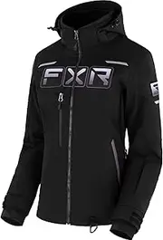 FXR Womens Maverick Snowmobile Jacket Thermal Dry Flex Black/Muted Grape Fade