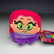 WishFactory Kawaii Cubes Starfire Plush 2.5” Mini Toy DC Teen Titans Go NWT