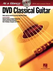 Classical Guitar At a Glance - At a Glance Book with DVD NEW 000696434