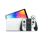 Nintendo Switch OLED White MK8 Deluxe Hardware Bundle