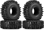 INJORA S5 1.0" Cling On Tires 64 * 24mm for TRX4M SCX24 1/18 1/24 RC Crawlers Upgrade