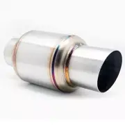 BLOX Racing 2.5" Inlet Universal Mini Race Muffler