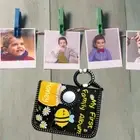 Bees Pattern Baby Picture Album Memory Photo Book with Clear Sleeves and Clip