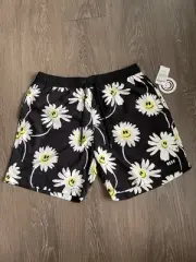 Neff Dazey Black and White Shorts Men’s