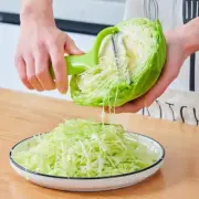 Green Cabbage Shredder,Vegetable Cutter Cabbage Slicer,Stainless Steel Fruit
