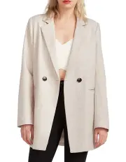 [Belle & Bloom] Kensington Oversized Coat in Beige