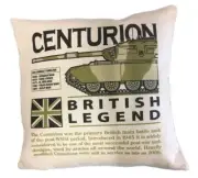 CENTURION BRITISH ARMY MBT MAIN BATTLE TANK CUSHION Inner Included