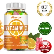 Vitamin C & Zinc Gummies 2500mg Complex Supplement Vegetarian 60 Gummy
