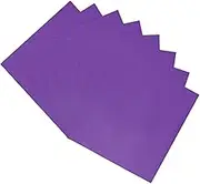 uxcell 100 Pack Toner Reactive Foil,Deco Foil Transfer Sheets 8.5"x11" A4 Hot Foil Paper for Laser Printer Scrapbooking Heat Transfer DIY Craft,Purple