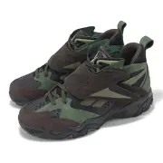Reebok Preseason 94 Beef And Broccoli Brown Green Men Basketball Shoes 100205231