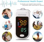 Oximeter Fingertip for Adults, Pregnant Women Oximeter Blood Oxygen Saturation M