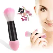 1Pc Double End Foundation Blush Concealer Sponge Make Up Brush Cream Powder
