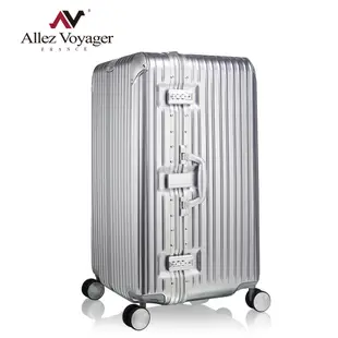 ALLEZ 奧莉薇閣 鋁框胖胖箱 29吋 行李箱 金屬護角 輔助輪 旅行箱 AVT198-29