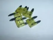 5 Automotive ATM Mini Fuse Nickel 20 Amp for Car Boat Audio Auto Alarms Fuses