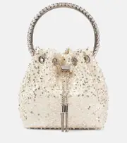 [Jimmy Choo] Jimmy Choo Bon Bon embellished bucket bag One Size multicoloured