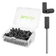 Small Sanding Bands for Nail Drill with 3.1mm Mandrel Bit, 80 Piece Set