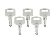 5pc Ignition Keys For Various Genie Skyjack Industrial Models #455 key