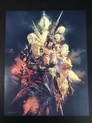 Final Fantasy XIV Online Game Poster Print 11x14 Square Enix Akihiko Yoshida