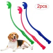 2x DOG BALL LAUNCHER THROWER PET TRAINING FETCH RETRIEVE CHUCKER Convenient Use