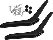CONGARTENO 2Pcs Tv Support Stand Pedestal Base for Tvs Stable and Stylish Tv Rack for Home Bedroom Hotel Easy Installation Tv Bracket