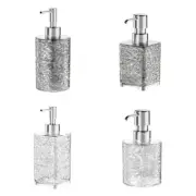Hand Soap Bottle Bathroom Shower Gel Shampoo Foam Dispenser Bottle Transparent