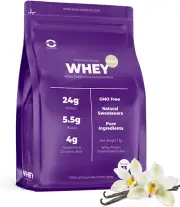 Pure Product Australia 100% Whey Protein Isolate & Concentrate VANILLA 1Kg