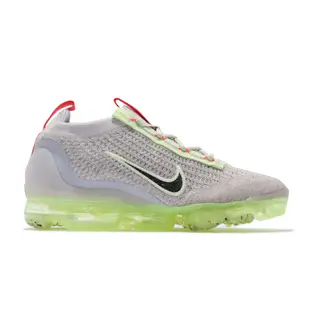 Nike 休閒鞋 Air Vapormax 2021 女鞋 氣墊 避震 針織鞋面 再生材質 運動穿搭 紫綠 DC4112-003 23cm PURPLE/GREEN