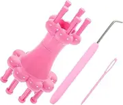 [ULDIGI] Cord Maker Knitting Machine Wool Weaving Tool Lightweight and Compact for Beginners