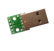 20pcs USB to DIP Adapter Converter 4 pin for 2.54mm PCB Board DIY Power Supply