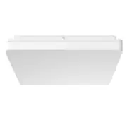 SUNSET-400 Square LED Oyster Light Trio 35w in White