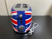 SMEG Toaster Union Jack Genuine 19.8Dx32.5Wx19.5H Retro Design NEW from Japan
